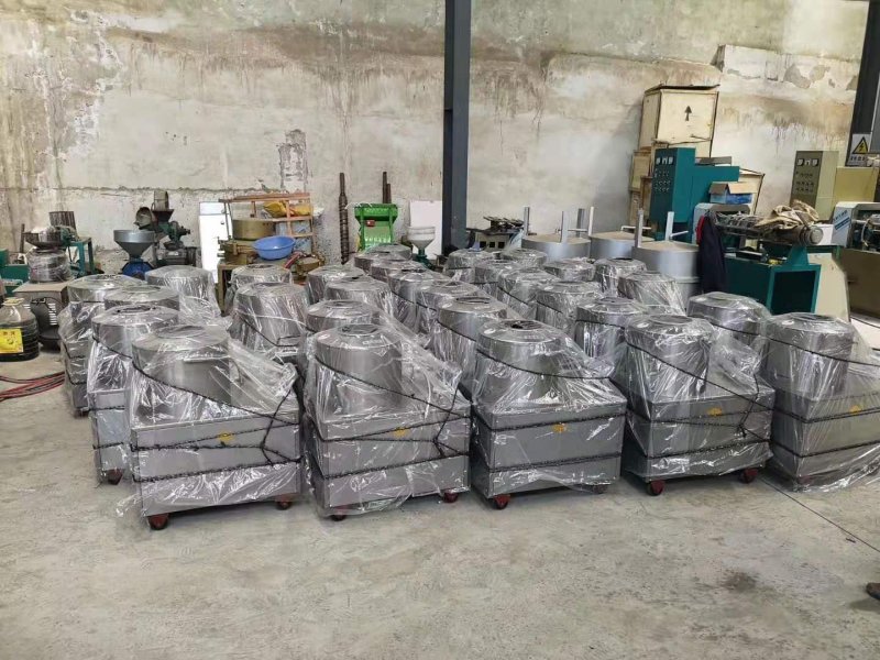 不锈钢新型减震菜籽油过滤机全自动小型离心滤油机
