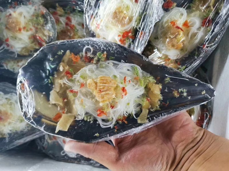 粉丝带子江瑶贝烧烤必备带子新鲜绿贝野半壳大绿贝瑶贝柱贝类