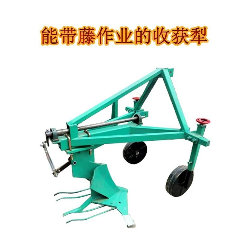 收获犁拖拉机带土豆洋芋收获犁可偏挂刨挖红薯地瓜薯类机器