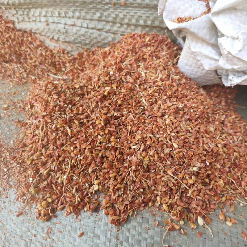 高粱糠牛羊好饲料货源充足可视频看货无霉变