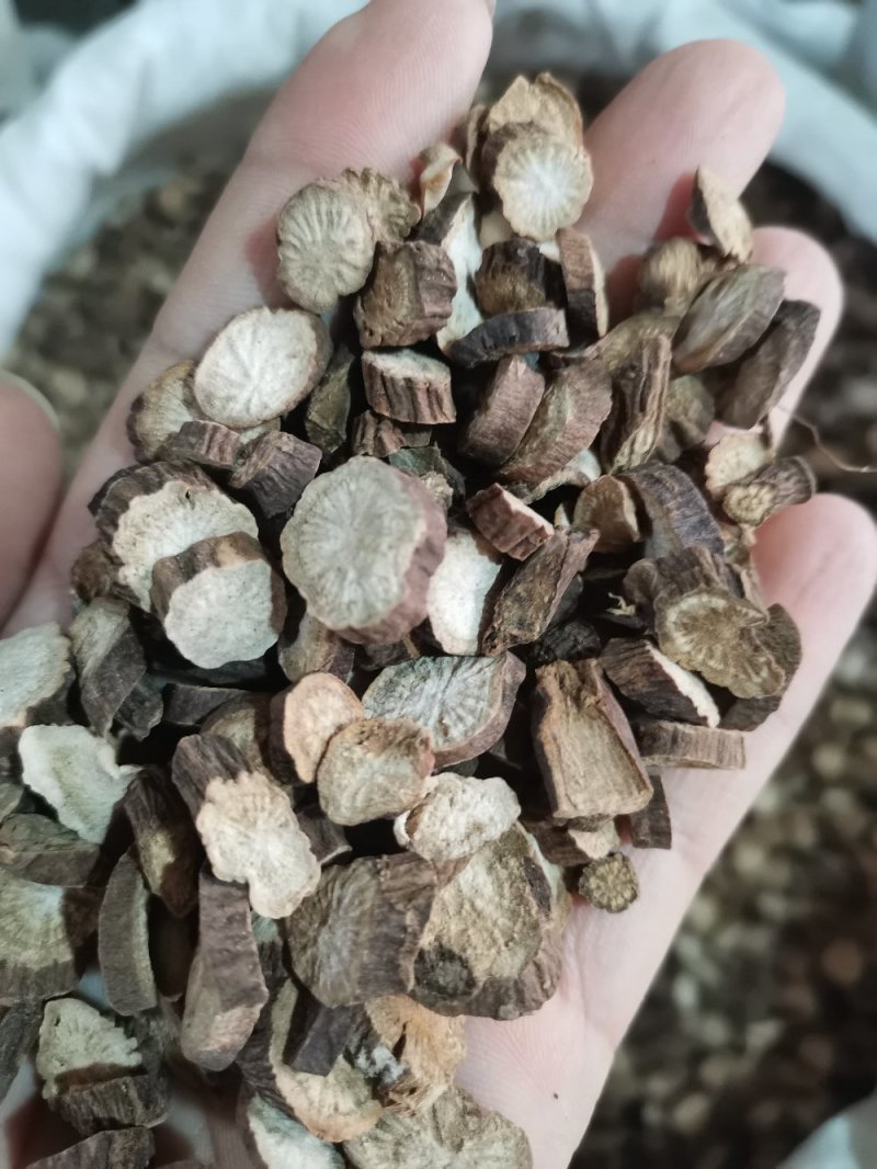 中药材赤芍种植无硫熏大片实物拍摄一公斤起包邮