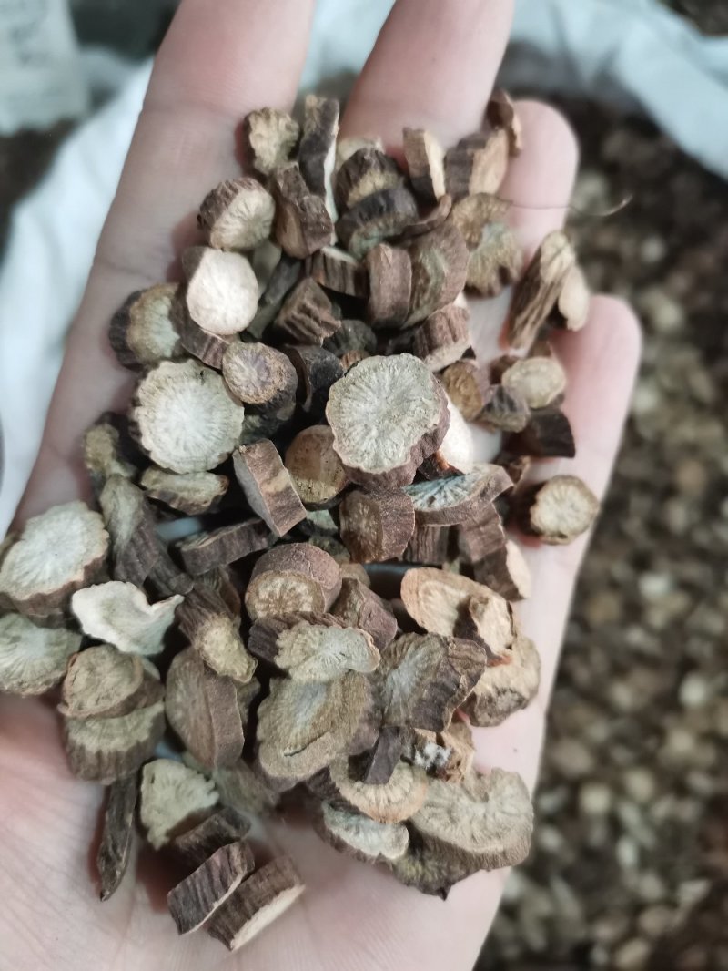 中药材赤芍种植无硫熏大片实物拍摄一公斤起包邮