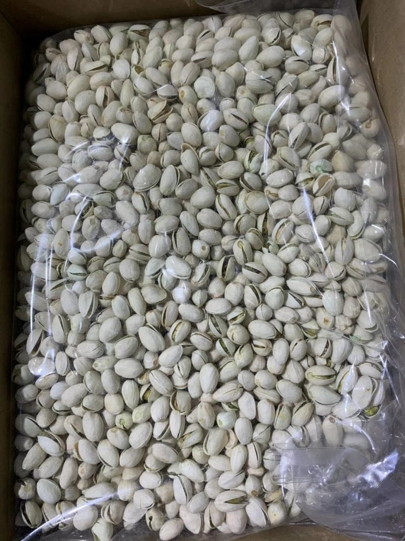 新货【精品干果】进口盐焗自然开口，开心果，仁饱开口率好
