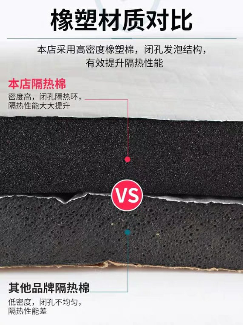 楼顶屋顶反光隔热膜铁皮反射膜保温铝箔自粘阳台防晒隔