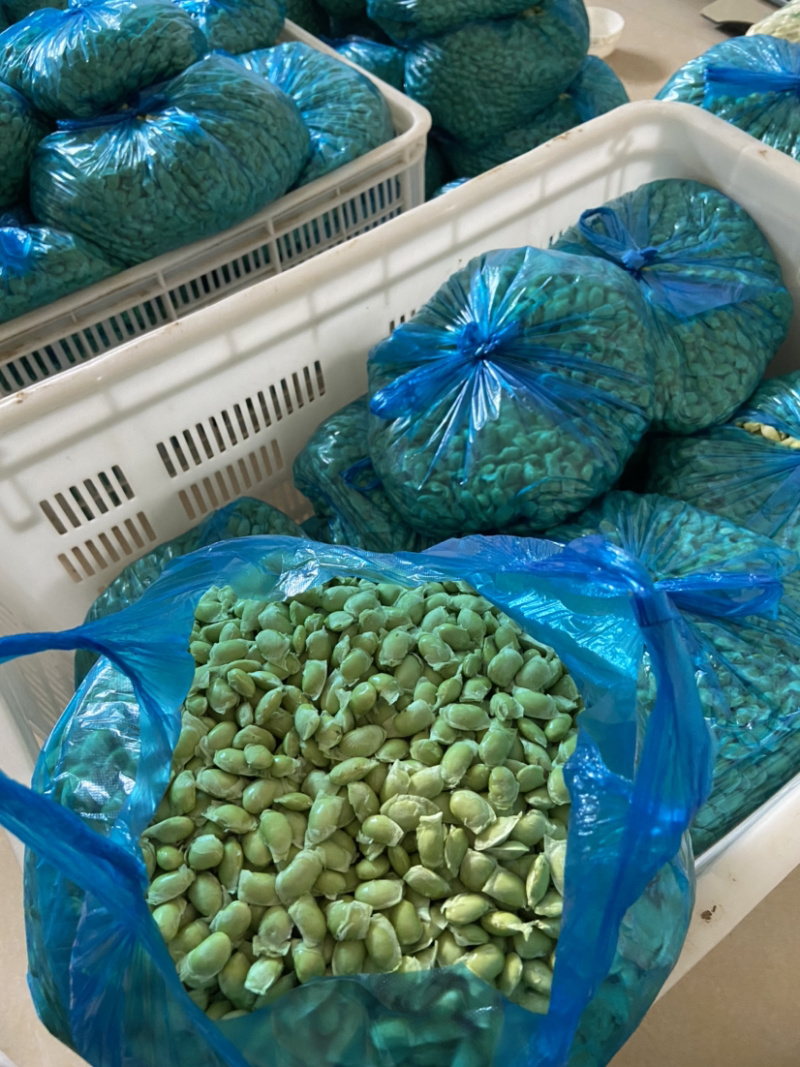 精品新鲜毛豆纯手工毛豆米供应超市货颗粒饱满