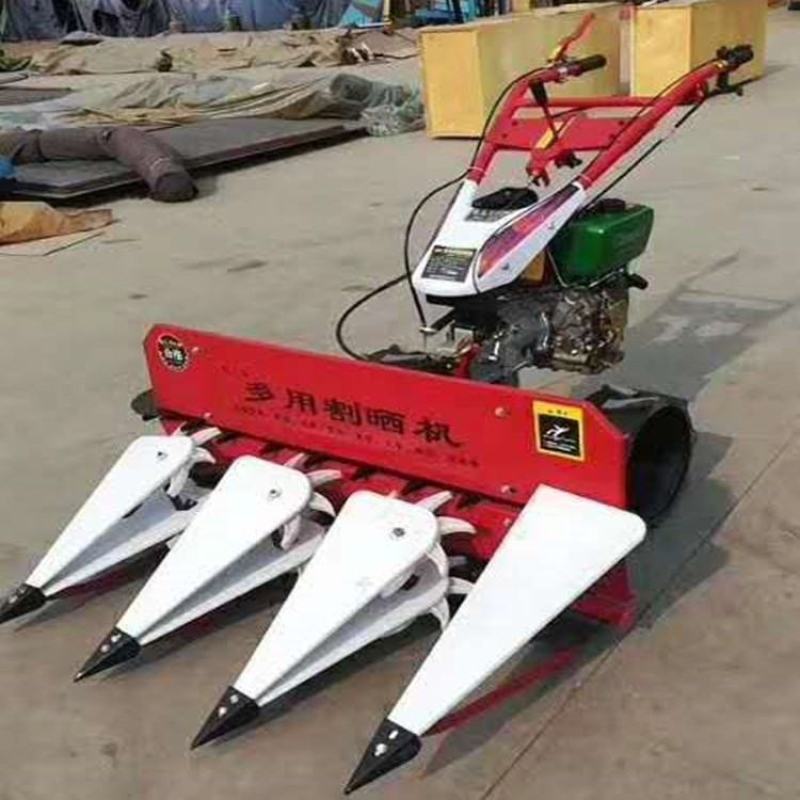 小型收割机水稻收割机大豆割晒机质优价廉