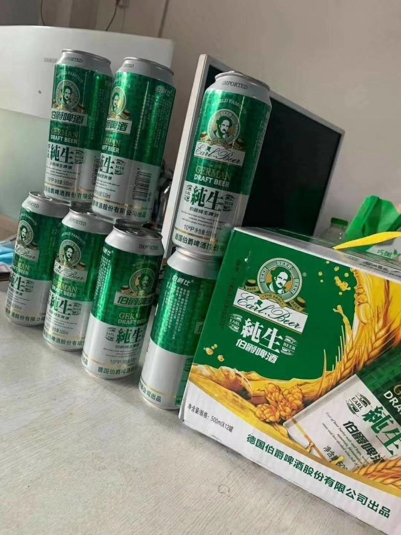 啤酒拉罐啤酒富维纯生啤酒小麦王啤酒