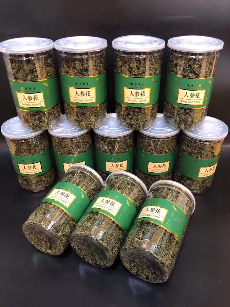 长白山人参花茶自产自销原产地发货常年供应诚招代理