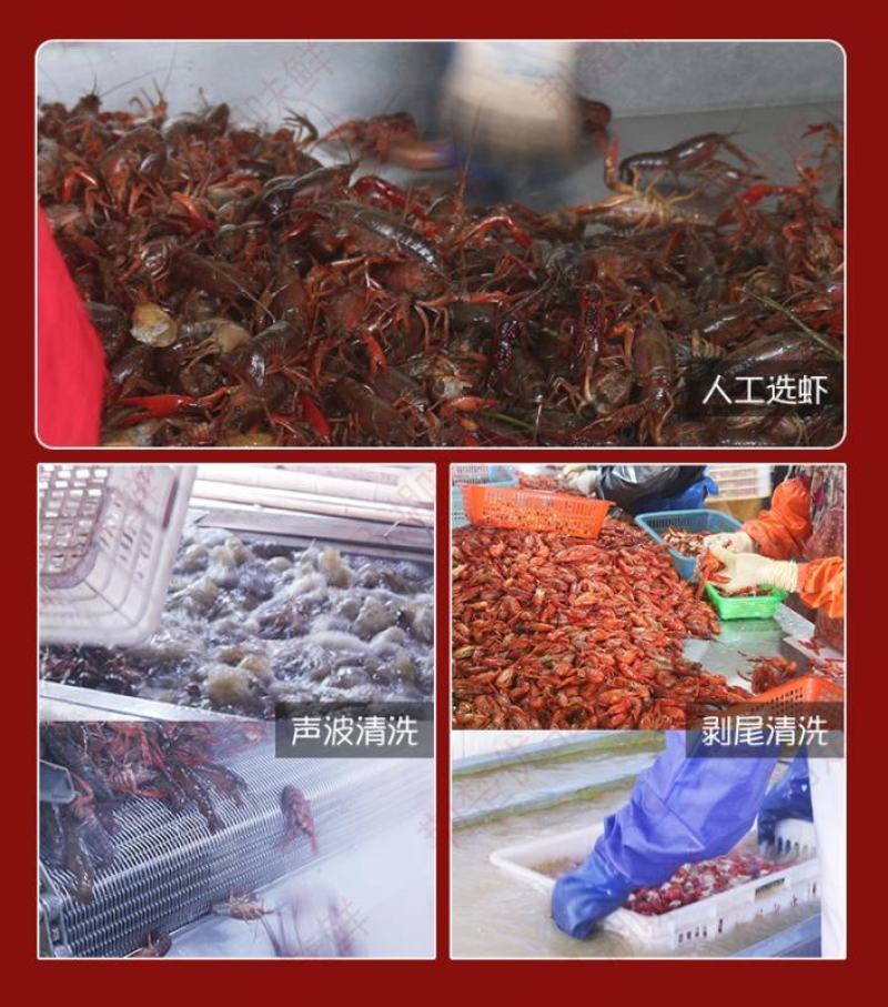 洪湖湖味鲜麻辣虾尾可图片看货产地直供