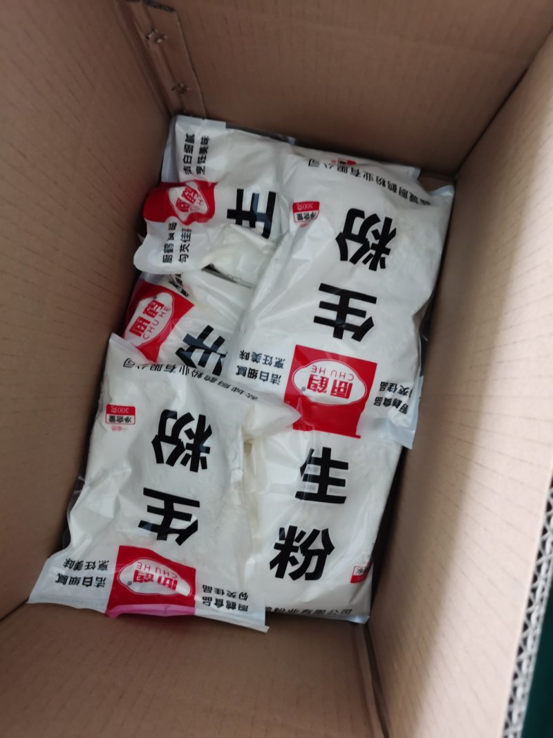 厨鹤牌300克生粉（玉米淀粉）厂家直销