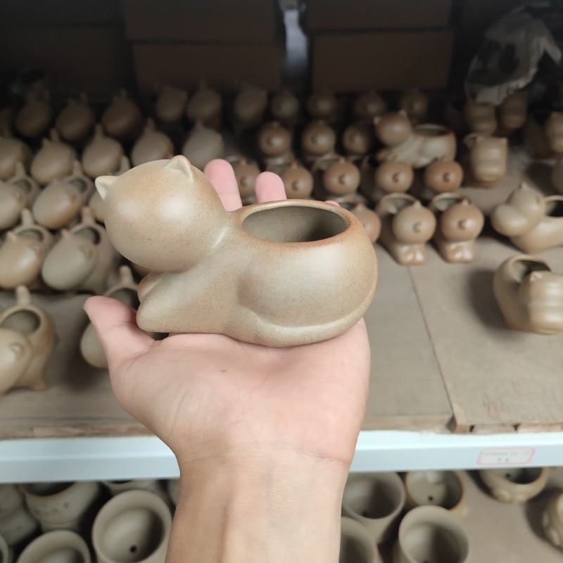 佛系禅意陶瓷水培花盆创意玻璃绿萝多肉花瓶水养植物花卉