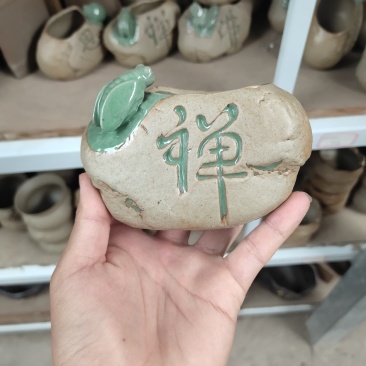 佛系禅意陶瓷水培花盆创意玻璃绿萝多肉花瓶水养植物花卉