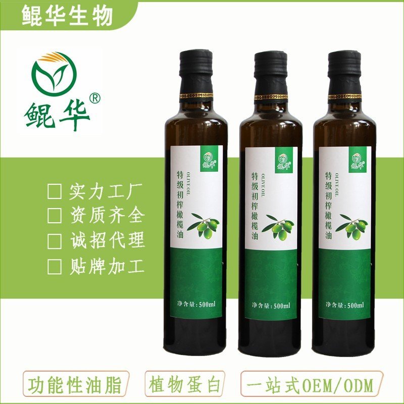 特级初榨橄榄油500ml厂家直供支持贴牌代加工