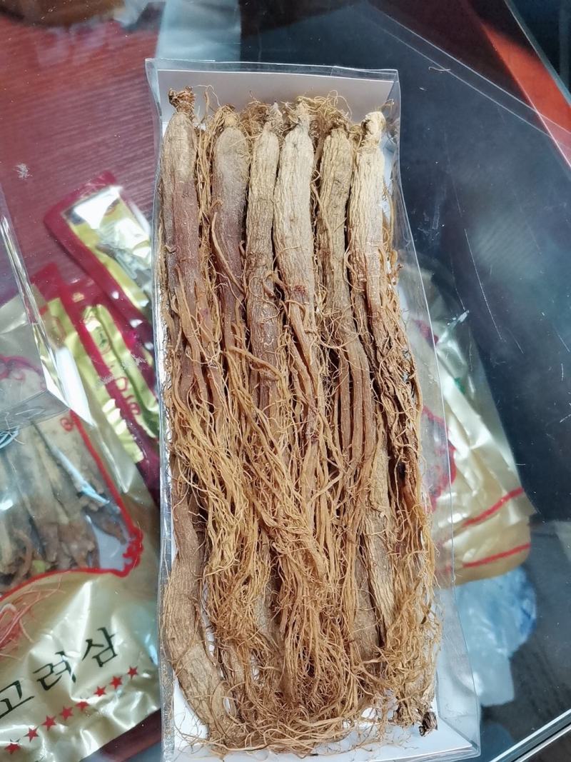 长白山人参红参红全须一手货源批发，加工厂直销