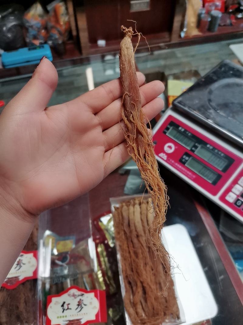 长白山人参红参红全须一手货源批发，加工厂直销
