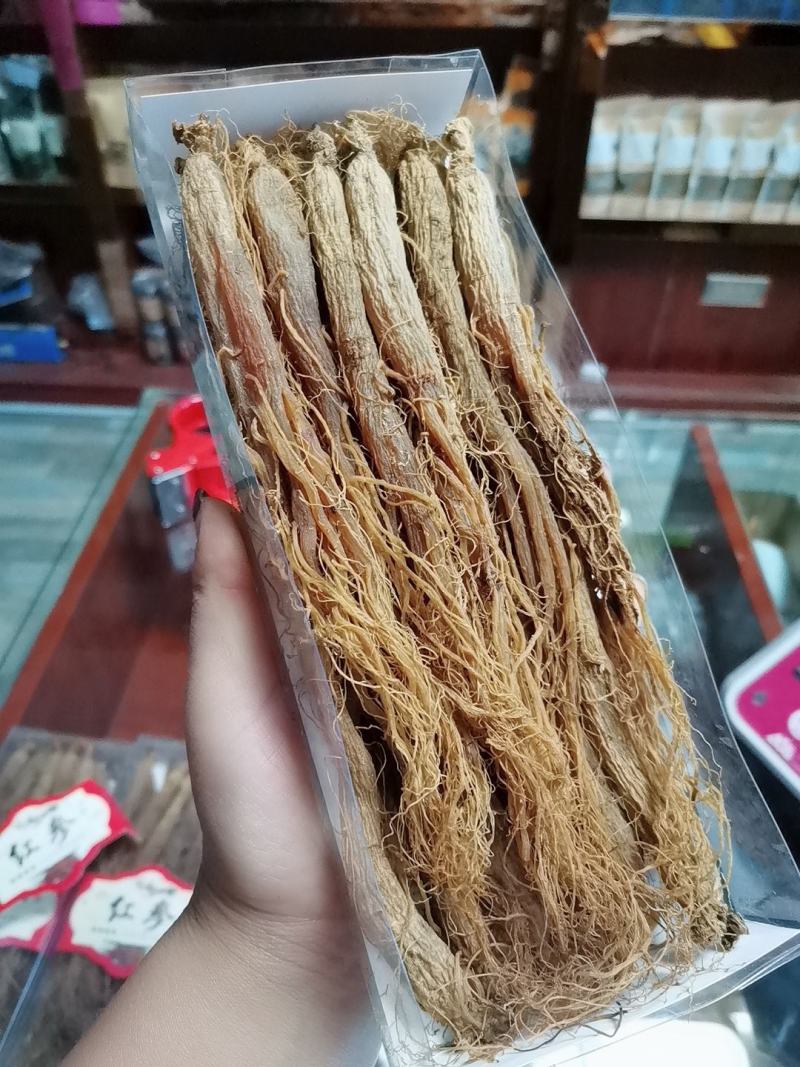 长白山人参红参红全须一手货源批发，加工厂直销