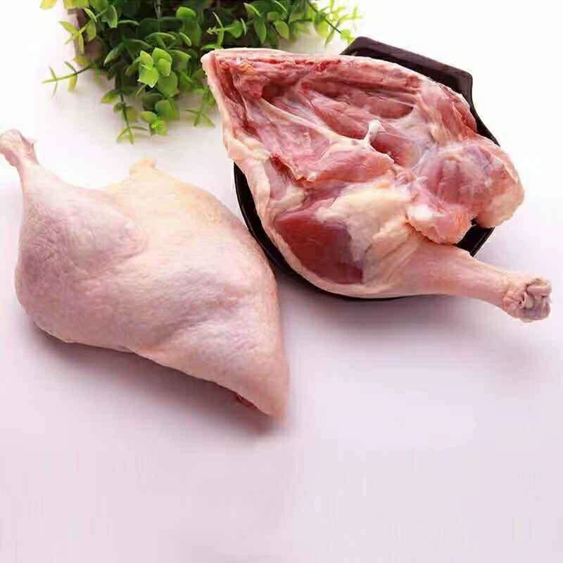 新鲜冷冻鸭边腿20斤一箱鸭腿肉带边骨头新江浙沪皖包邮一箱