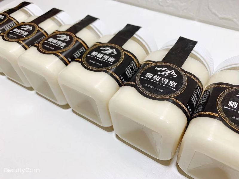 长白山椴树雪蜜结晶蜂蜜500克/20元/瓶支持一件代发