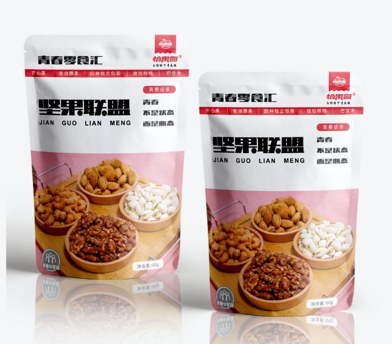 恰果园瓜子联盟零食大礼包袋装坚果炒货休闲零食100g