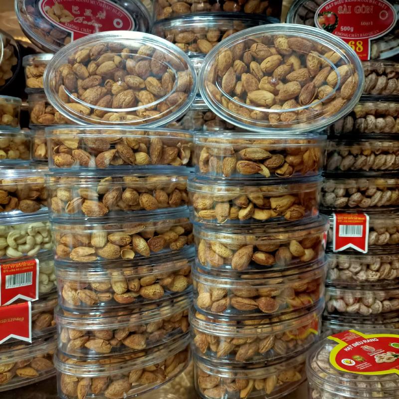 【一件代发】新疆纸皮巴旦木奶油礼品袋装360克盒装