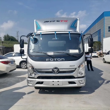福田奥铃CTS排半冷藏车
