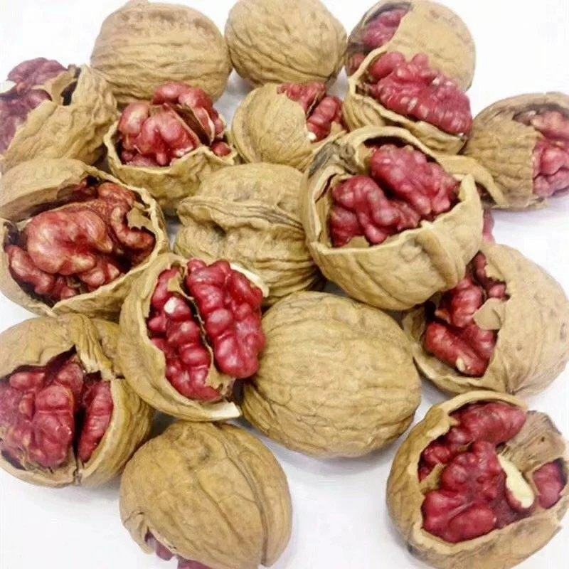 红衣核桃红皮薄壳红米核桃坚果零食
