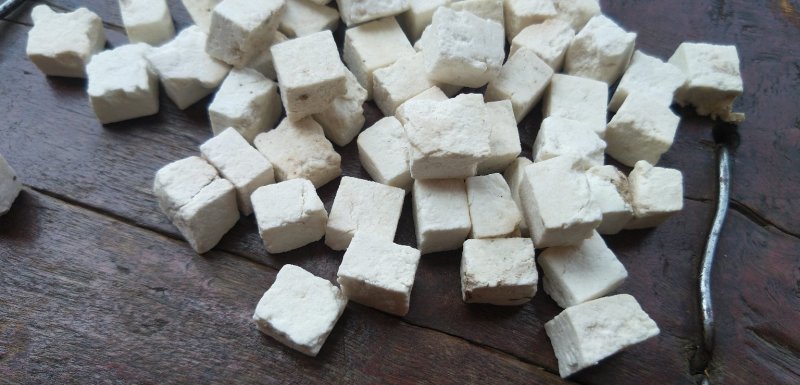 机器熟丁茯苓，23顿市场货药厂投料货供应