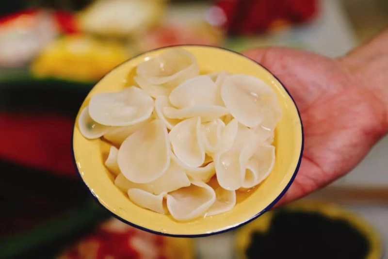 毛木耳饺子成品展示