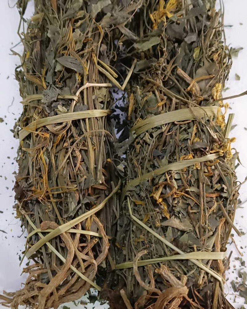 岩黄莲广西野生药材岩黄连新货流通岩黄莲干