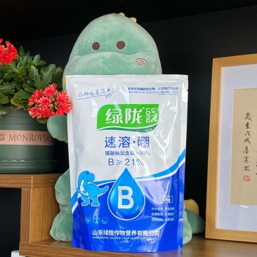 农用微量元素叶面肥水溶肥流体硼保花保果授粉糖醇小分子硼肥