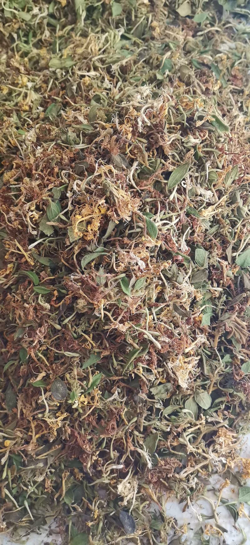 自然晒干无硫野生家种金银花