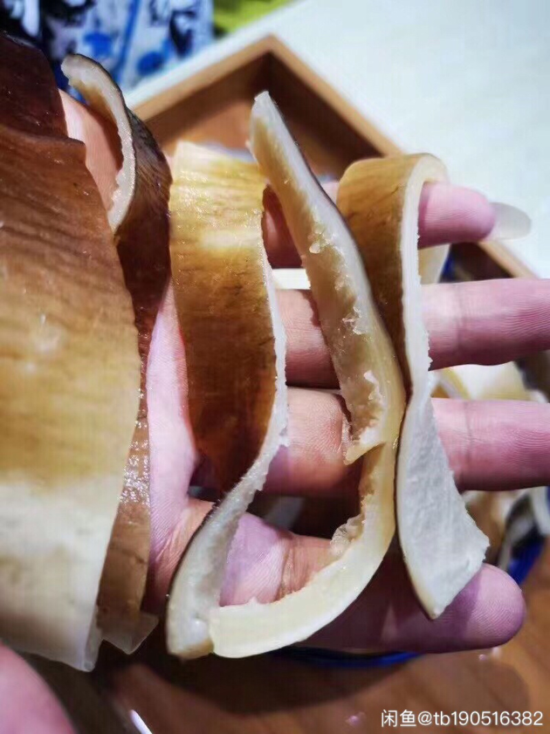 新鲜沙鱼皮，已去鲨，到手可吃