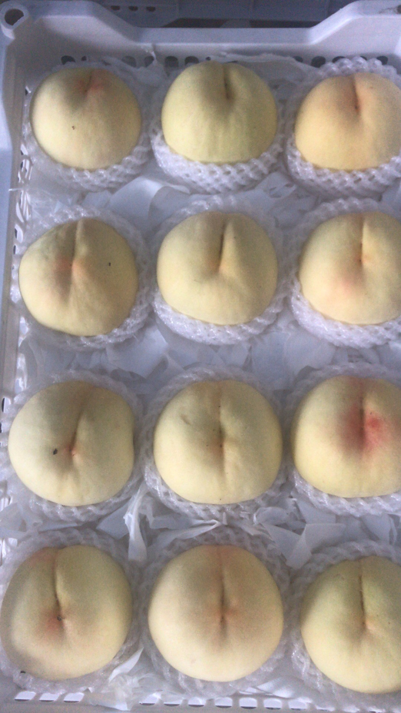 个大味美可口，能撕皮的水蜜桃