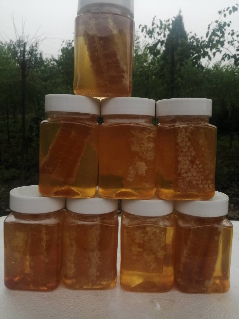 蜂巢蜜人工切割罐装，一斤二斤装滋补营养品支持一件代发