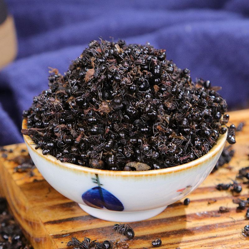 黑蚂蚁泡酒料黑蚂蚁散装批发产地直销规格齐全