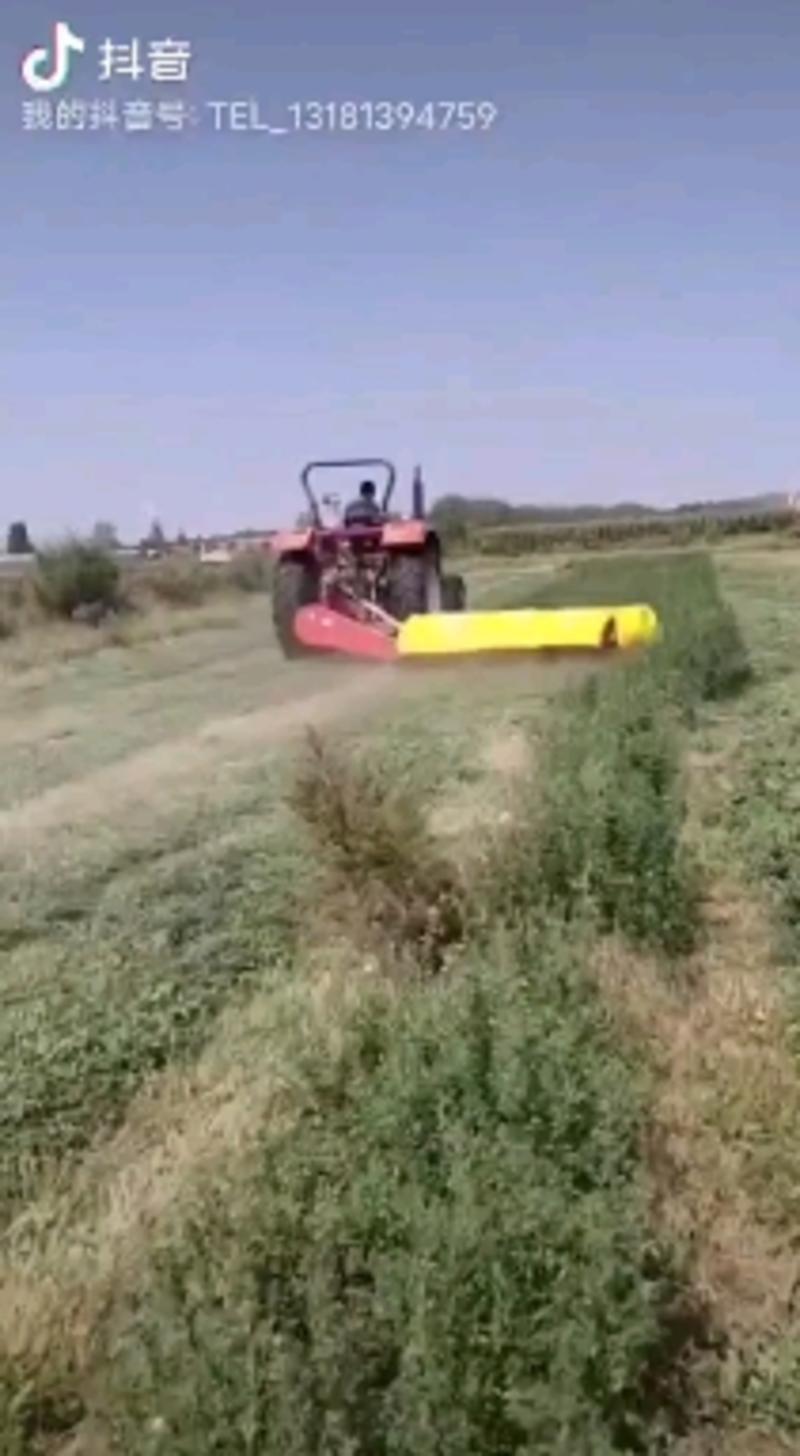 直销农用新款四轮拖拉机带多功能圆盘割草机大型苜蓿牧草
