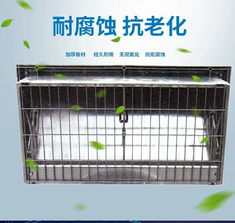 鸡舍通风窗鸡场自动小窗通风设备鸭舍换排气侧风窗养殖
