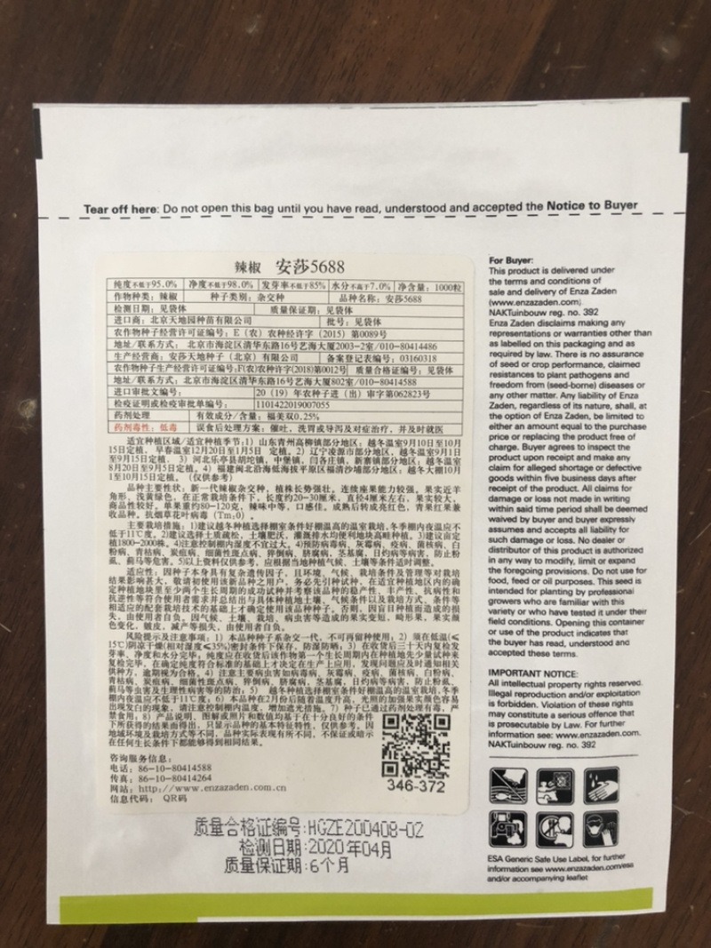 辣椒尖椒种子荷兰安莎5688红尖椒坐果多果型直耐寒