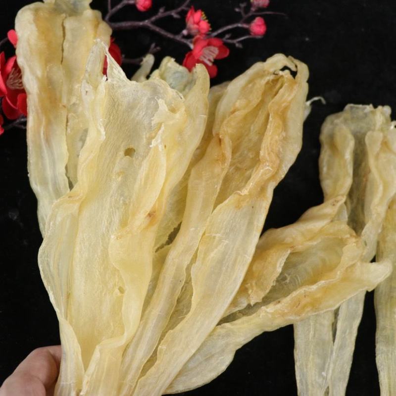 花胶鱼胶漂亮阴阳鱼肚深海鱼胶干货原产地域无添加妇女月子胶