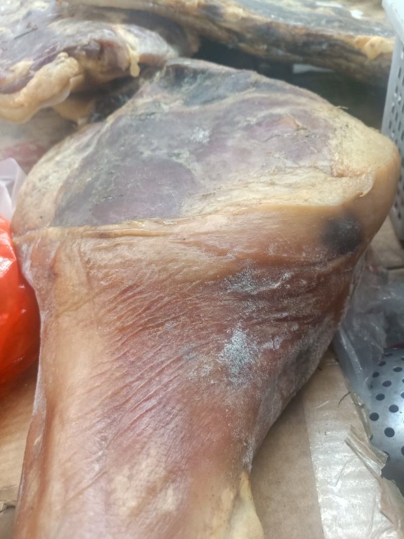 云南普洱火腿_散装_火腿块_去骨_真空包装_包邮
