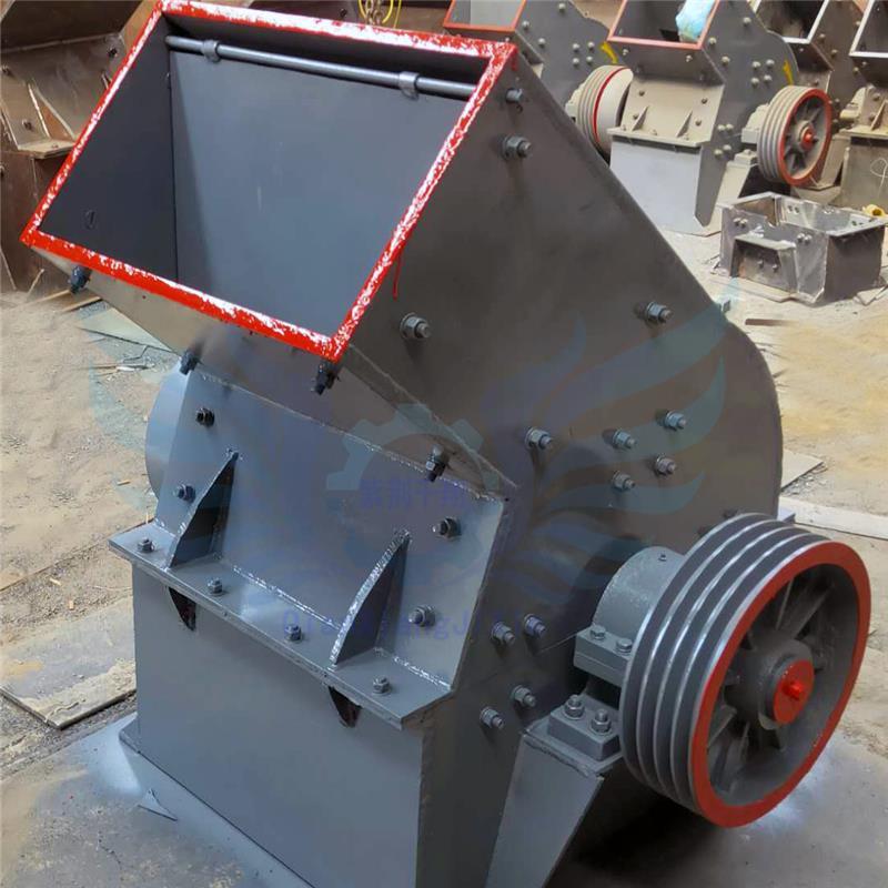 煤矸石混凝土砖块移动锤式粉碎机小型砂石料两用锤破打沙设备