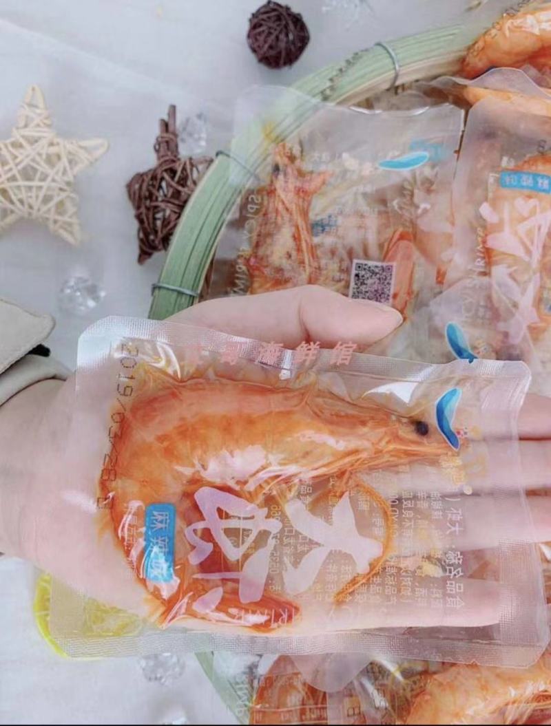 即食大虾，原味，香辣，大量有货，一手货源
