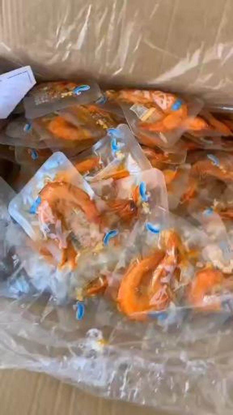 即食大虾，原味，香辣，大量有货，一手货源
