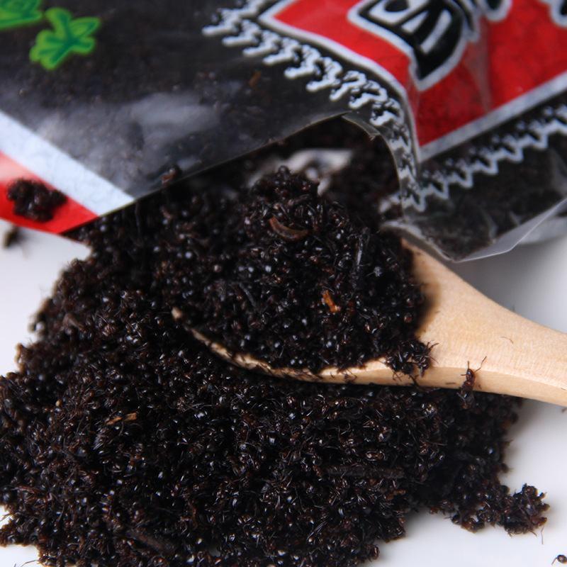 黑蚂蚁东北野生黑蚂蚁大中小各种规格无杂质净货干货