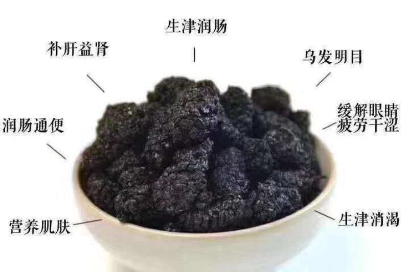 桑椹果干，天然无污染无农药添加，干净无沙，营养价值很高