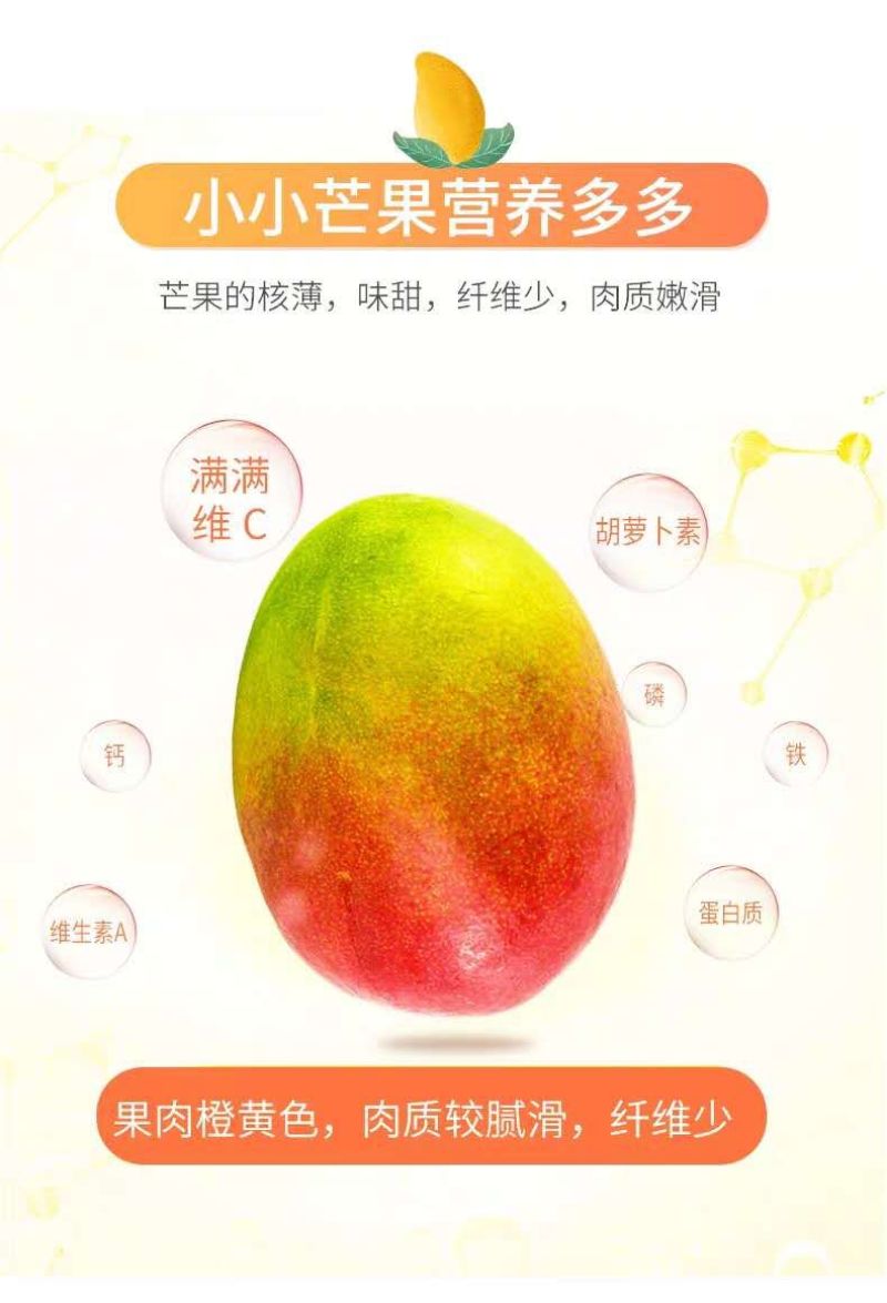 云南丽江高原吉露芒果香甜多汁！