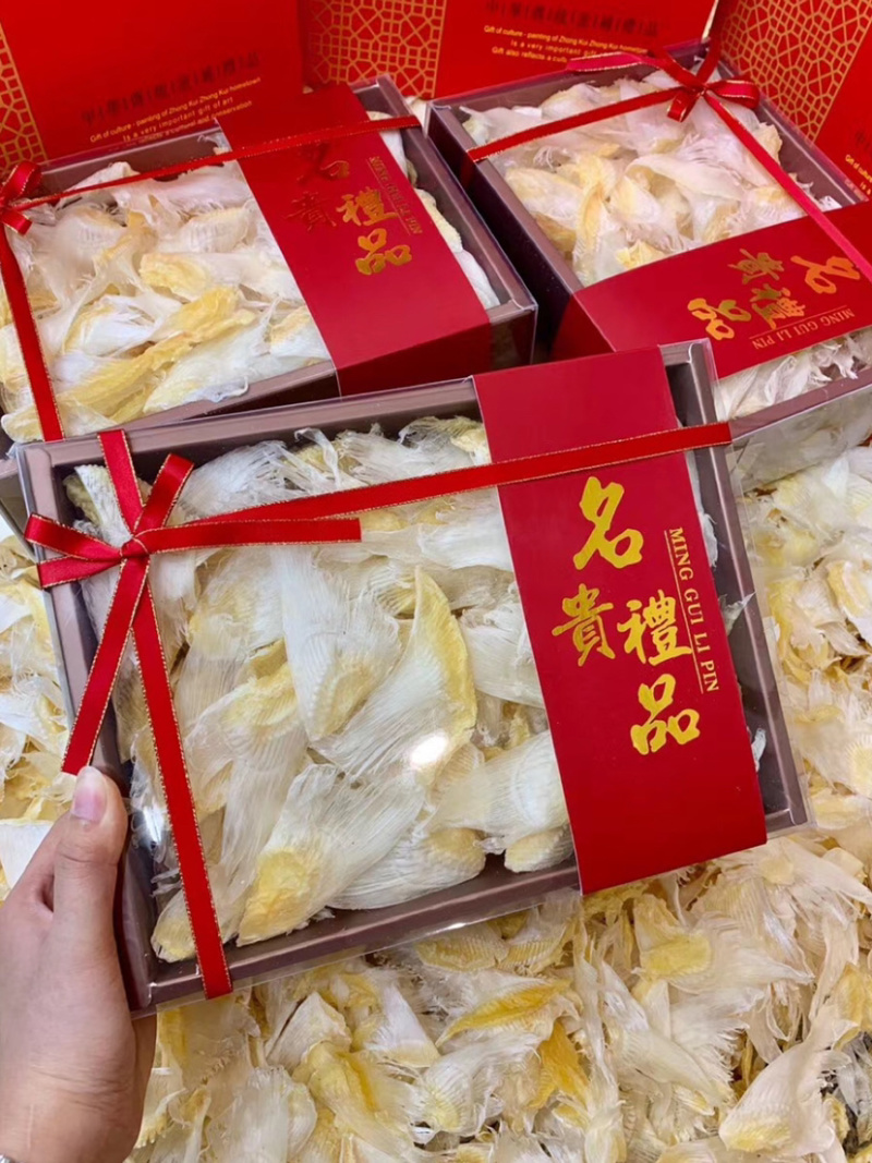 鱼翅小鱼翅牙拣翅乌羊翅金勾翅胶质糯香炖汤食材