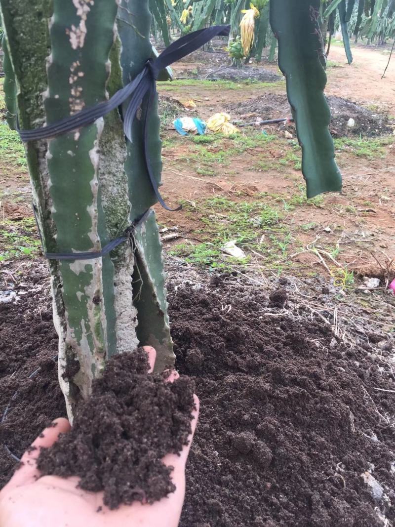 水果专用有机肥生物菌发酵猪粪鸡粪烟梗油枯改良土壤减少病害