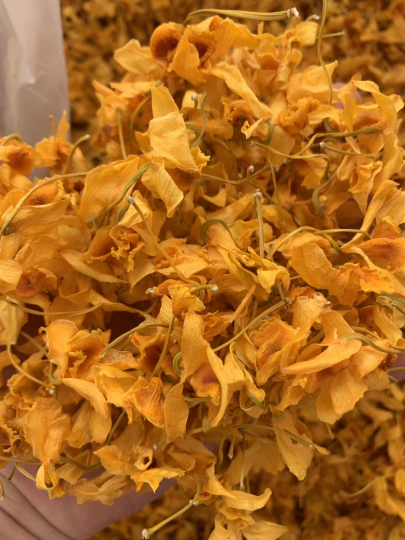 鼓槌石斛花，自家基地加工，产地直销
