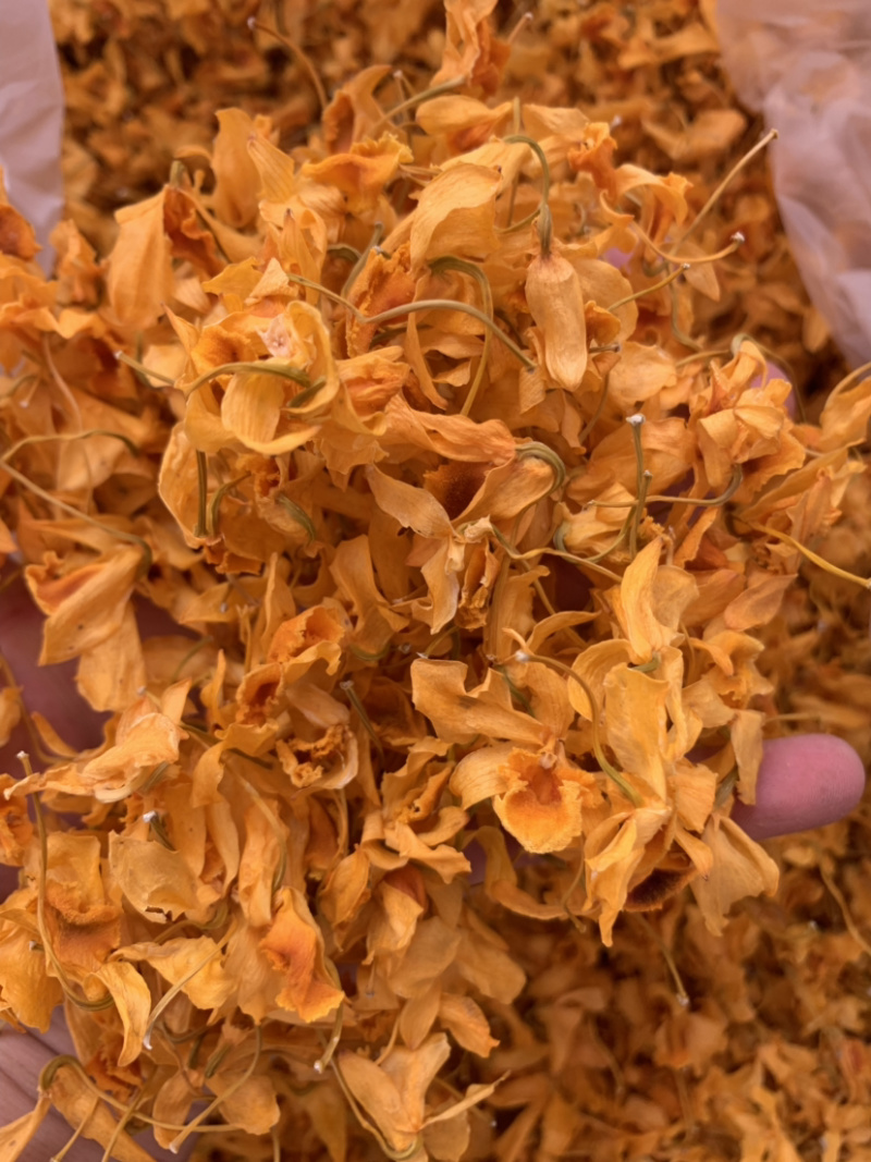 鼓槌石斛花，自家基地加工，产地直销
